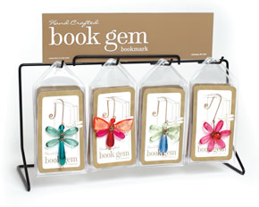 Book Gem 4 Hook Display