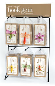 Book Gem 6 Hook Display