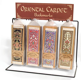 Oriental Carpet Bookmark 4 Hook Display