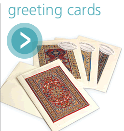 oriental carpet greeting cards